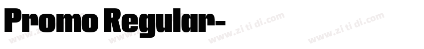 Promo Regular字体转换